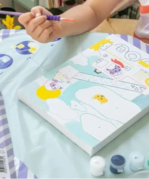 Peinture au Numéro Kids Wouf, La Petite Epicerie