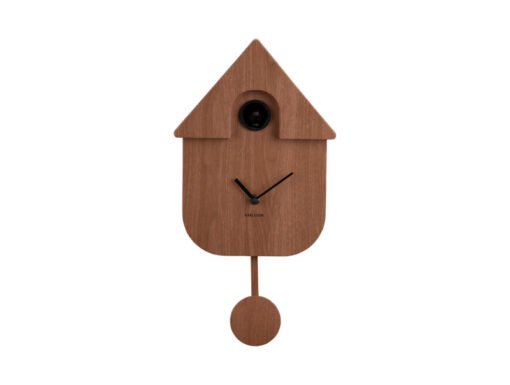 Pendule Murale Coucou Dark Wood, Present Time
