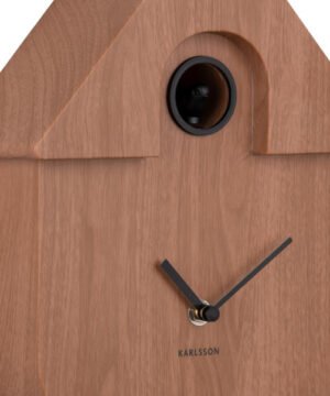 Pendule Murale Coucou Dark Wood, Present Time