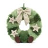 Amuseables Nordic Spruce Wreath, Jellycat