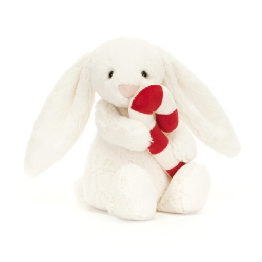 Bashful Bunny with Candy Cane, Jellycat