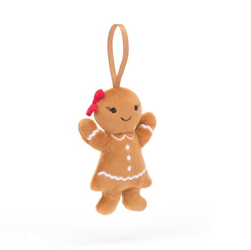 Festive Folly Gingerbread Ruby, Jellycat