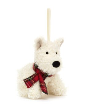 Munro Scottie Dog Decoration, Jellycat