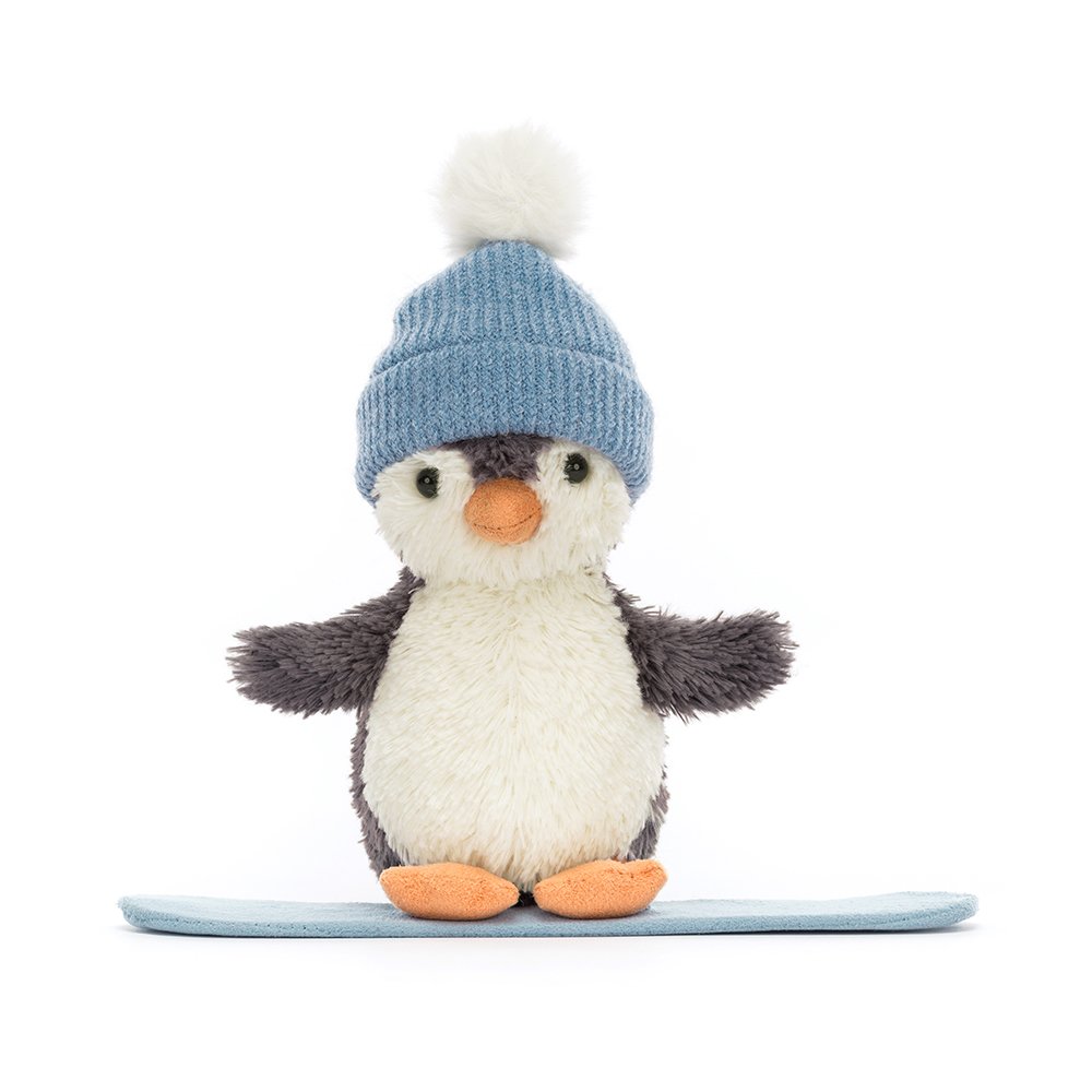 Peanut Penguin Snowboarding, Jellycat