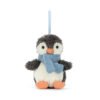 Peanut Penguin Decoration, Jellycat