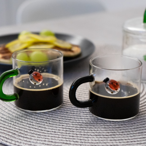 Set de 2 tasses à café Coccinelle, WD LIFESTYLE