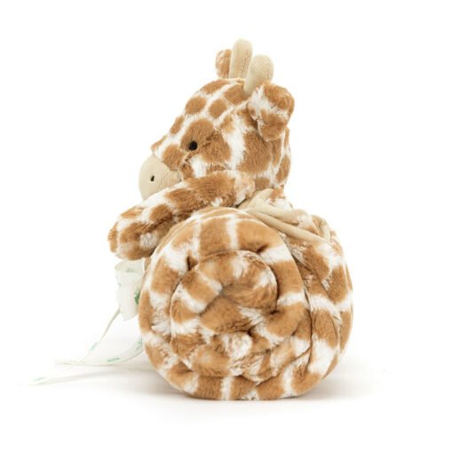 Bashful Giraffe Blankie, Jellycat