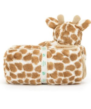 Bashful Giraffe Blankie, Jellycat