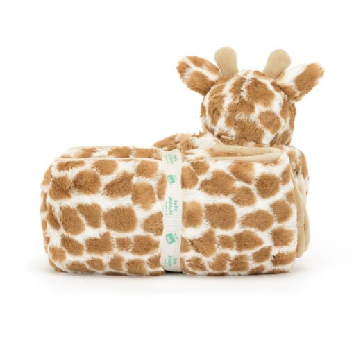 Bashful Giraffe Blankie, Jellycat