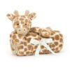 Bashful Giraffe Blankie, Jellycat