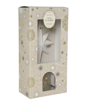 Coffret diffuseur de parfum d'ambiance et décor parfumé Fête Céleste - Nuit d'Ambre, Mathilde M.