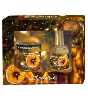 Coffret cadeau CANNELLE & ORANGE, Lothantique