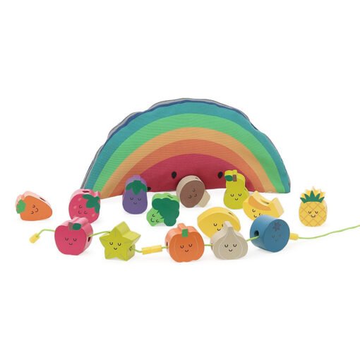 Perles en bois Tutti Frutti, VILAC