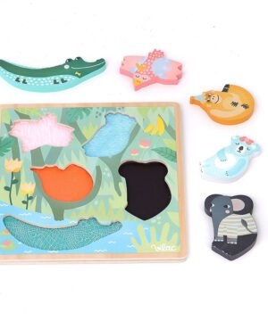 Puzzle Tactile Jungle, VILAC