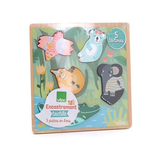 Puzzle Tactile Jungle, VILAC