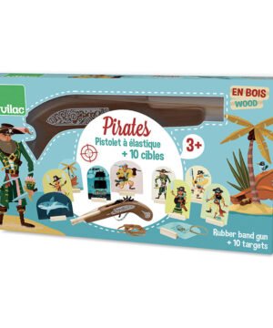 Pistolet à élastiques pirates, VILAC