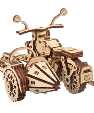 Maquette Moto volante de Hagrid, UGEARS