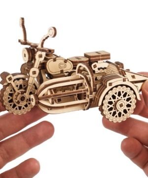 Maquette Moto volante de Hagrid, UGEARS