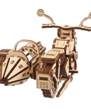 Maquette Moto volante de Hagrid, UGEARS