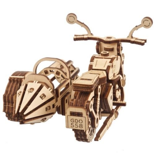 Maquette Moto volante de Hagrid, UGEARS