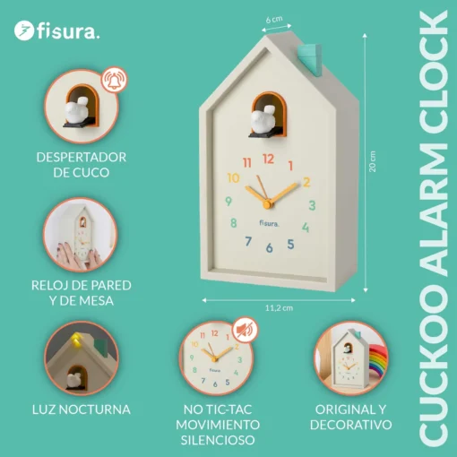Coucou Multicolore, Fisura
