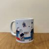 Mug Bonjour Paris, Derrière la Porte
