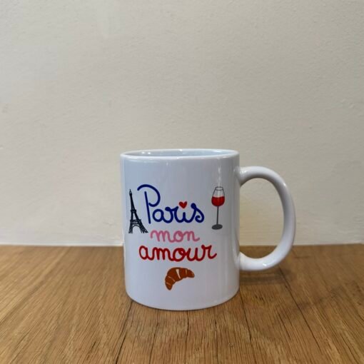 Mug Paris Mon Amour, Derrière la Porte