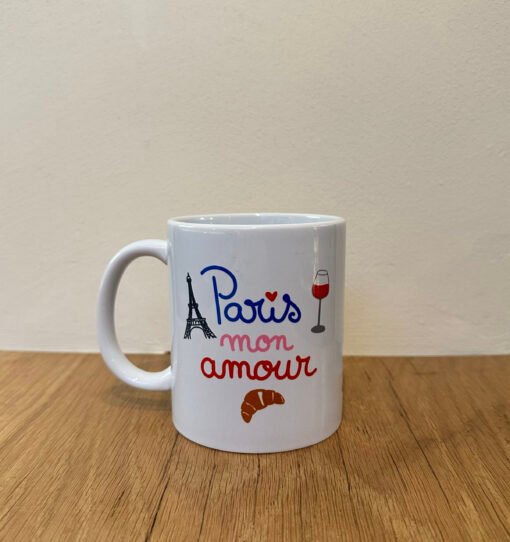 Mug Paris Mon Amour, Derrière la Porte
