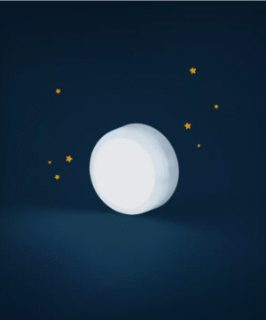 Nuage lumineux à suspendre, Moulin Roty