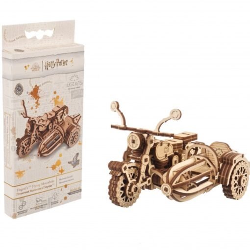 Maquette Moto volante de Hagrid, UGEARS