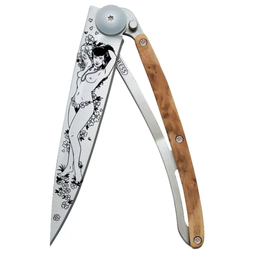Couteau Aluminium 37g Fleur de Peau, Deejo