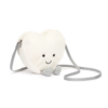 Amuseables Cream Heart Bag, Jellycat