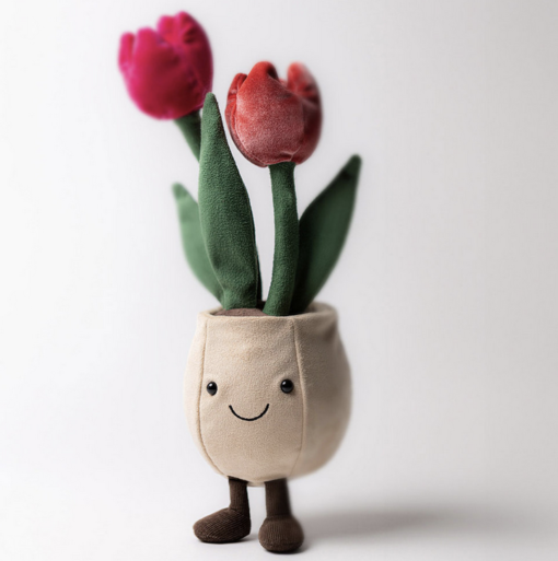 Amuseables Tulip Pot, Jellycat