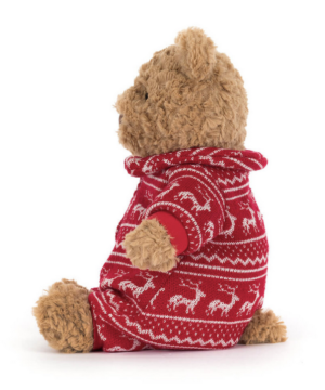 Bartholomew Bear Winter Pyjamas, Jellycat