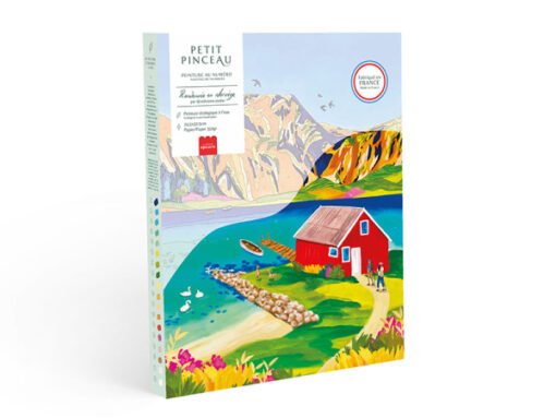 Peinture au Numéro Randonnée en Norvège, La Petite Epicerie