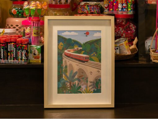 Peinture au Numéro Sri Lanka, La Petite Epicerie