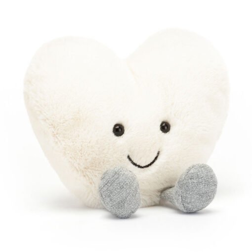Amuseables Cream Heart, Jellycat