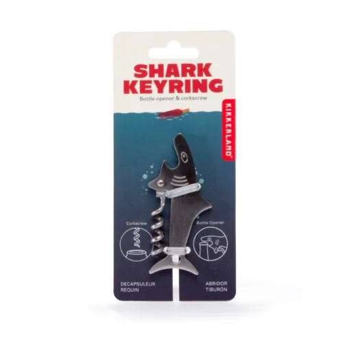 Ouvre-bouteille porte-clés Requin, Kikkerland