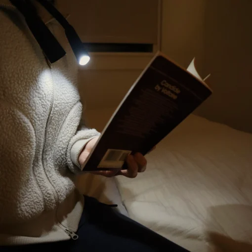 Lampe de lecture mains libres, Kikkerland
