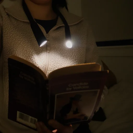 Lampe de lecture mains libres, Kikkerland