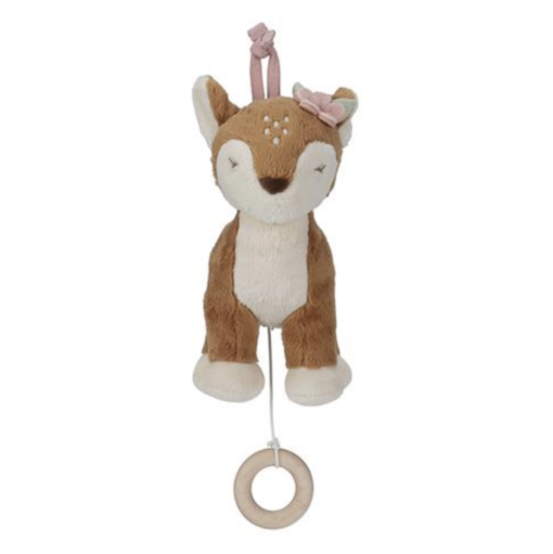 Boîte à musique Cerf Fairy Garden, Little Dutch