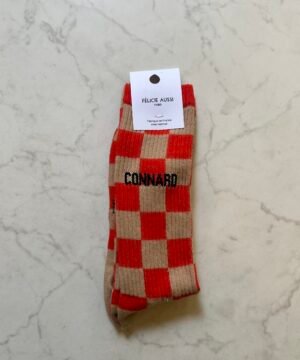 Chaussettes Damiers Connard, Félicie aussi