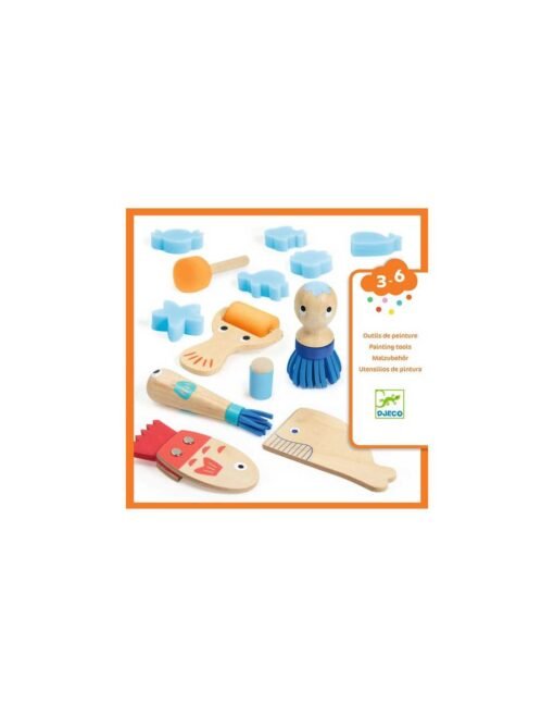 Curieux outils pour peindre, Djeco