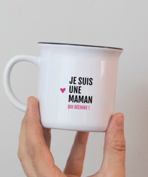 Mugs Maman (4 modèles), Bibiche fait son cirque