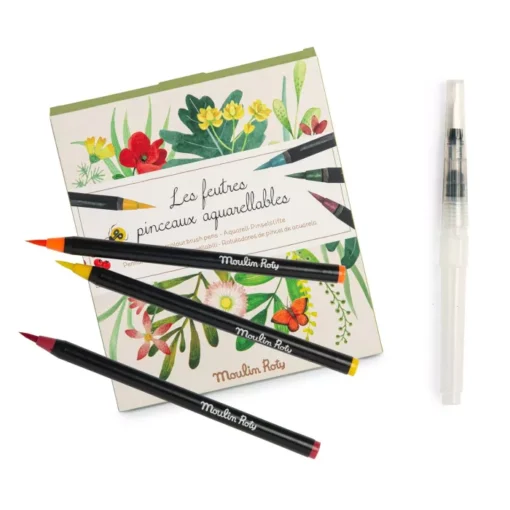 12 Feutres Aquarelles, Moulin Roty