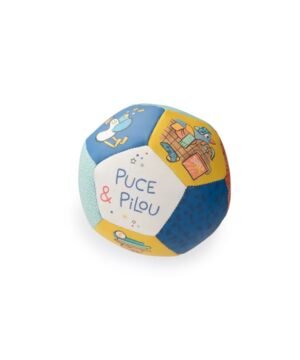 Balle en Vinyle Puce & Pilou, Moulin Roty