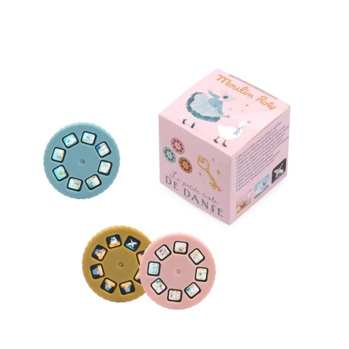 3 Disques à Histoires La Petite École de Danse, Moulin Roty