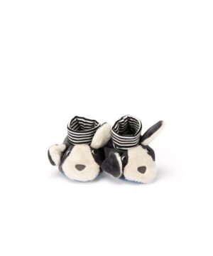 Chaussons chien Puce bleu, Moulin Roty