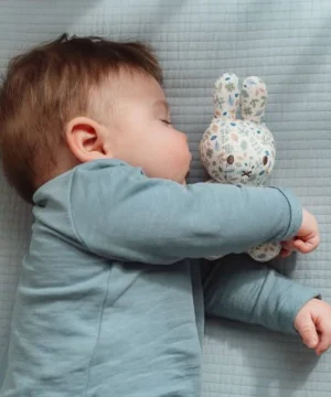 Peluche 15 cm Miffy Bleu, Little Dutch