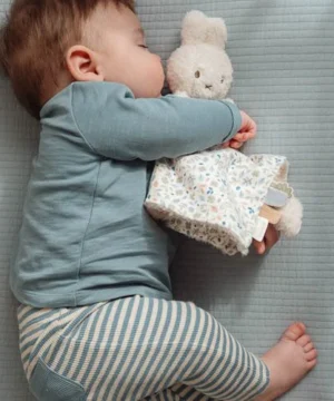 Doudou Carré Miffy Bleu, Little Dutch